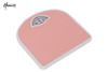 SS-2801 Kunststoff Eine quadratische reine Farbe Rosa Mechanische Badezimmerskala